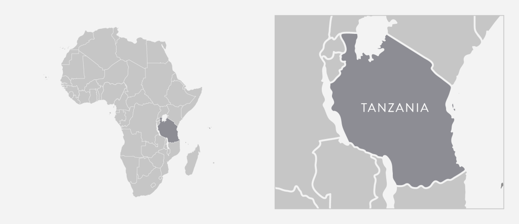 African Pathfinder - Tanzania map